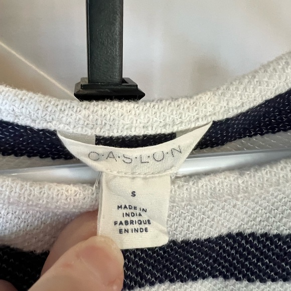 CASLON- Women's Bell Sleeve Cabana Stripe Shirt - Picture 6 of 7